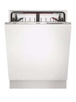 Aeg Favorit F67622Vi0P Full-Size Integrated Dishwasher - White
